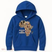 African American Black History Education Is Freedom Kids Hoodie thumb 0