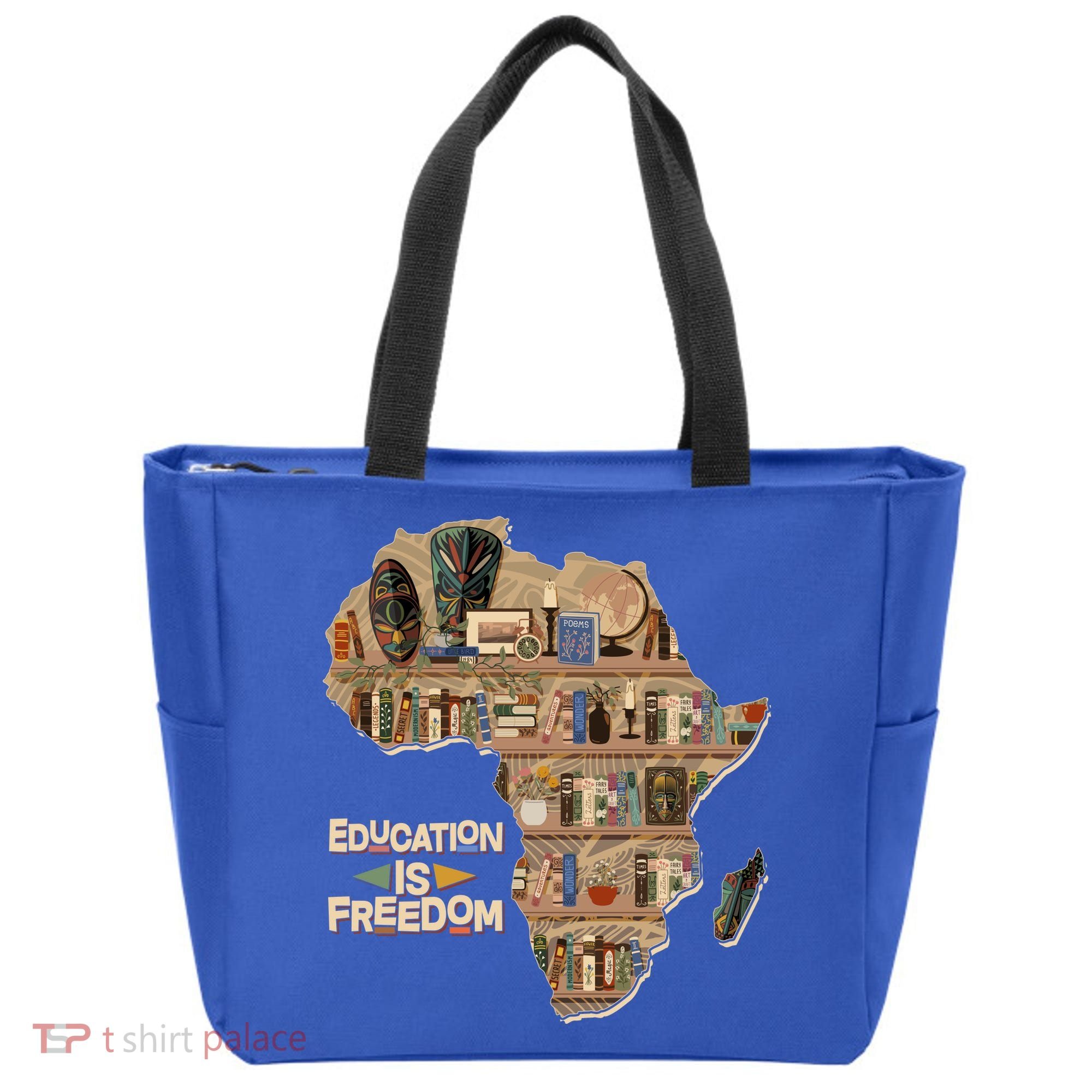 African American Black History Education Is Freedom Tote Bag