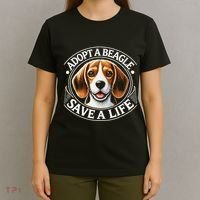 Adopt A Beagle Save A Life Advocating Adoption T-Shirt thumb 4