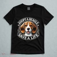 Adopt A Beagle Save A Life Advocating Adoption T-Shirt thumb 5