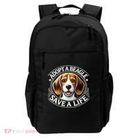 Adopt A Beagle Save A Life Advocating Adoption Backpack thumb 0
