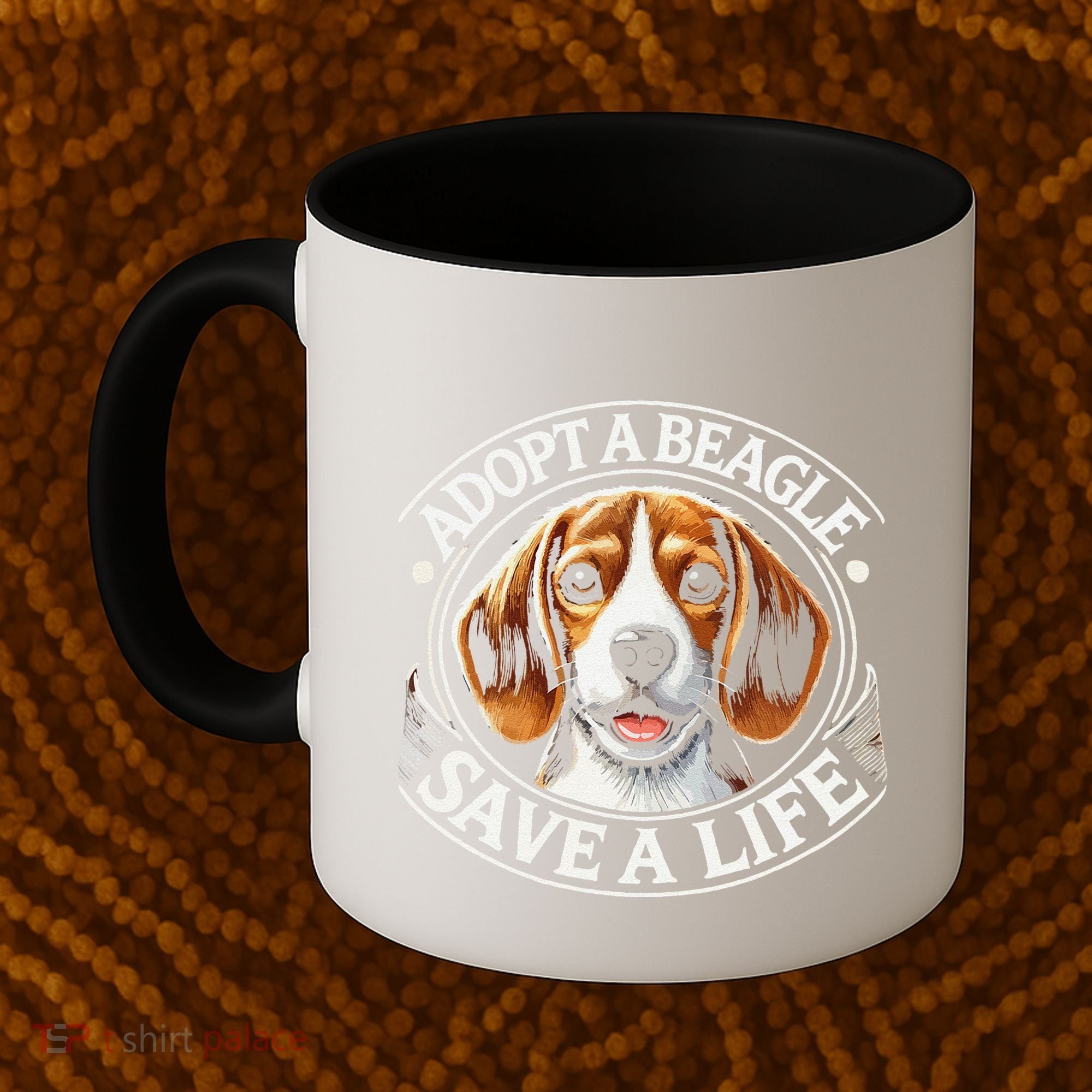 Adopt A Beagle Save A Life Advocating Adoption Coffee Mug