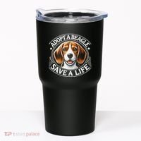 Adopt A Beagle Save A Life Advocating Adoption Tumbler thumb 0
