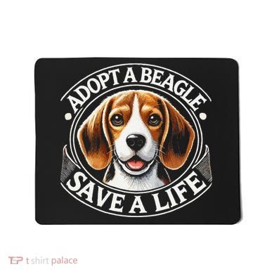 Adopt A Beagle Save A Life Advocating Adoption Mousepad