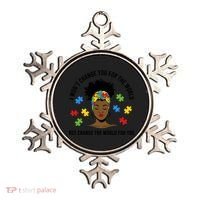 Autism Awareness Black Afro Mom Life Autistic Mother Gift Ornament thumb 0