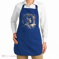 African American Black Headphones Music Graphic Cute Gift Apron thumb 2