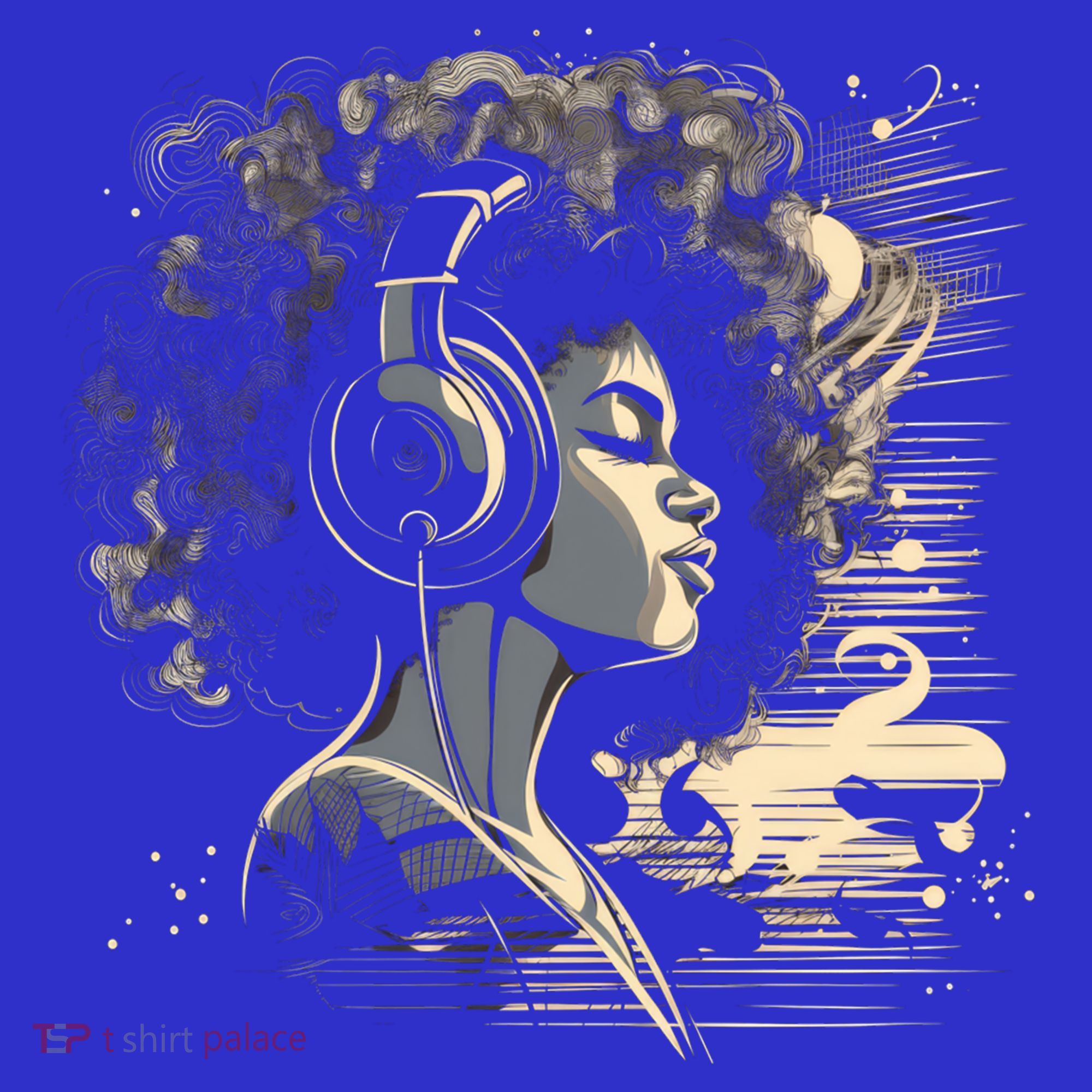 African American Black Headphones Music Graphic Cute Gift Sweatshirt