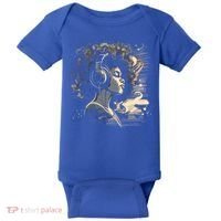 African American Black Headphones Music Graphic Cute Gift Baby Bodysuit thumb 0
