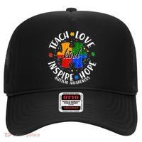 Autism Awareness Be Kind Teach Love Inspire Hope Hat thumb 0