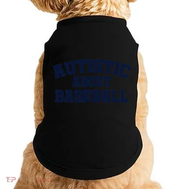 Autistic About Baseball Doggie Tank