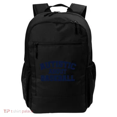 Autistic About Baseball Backpack