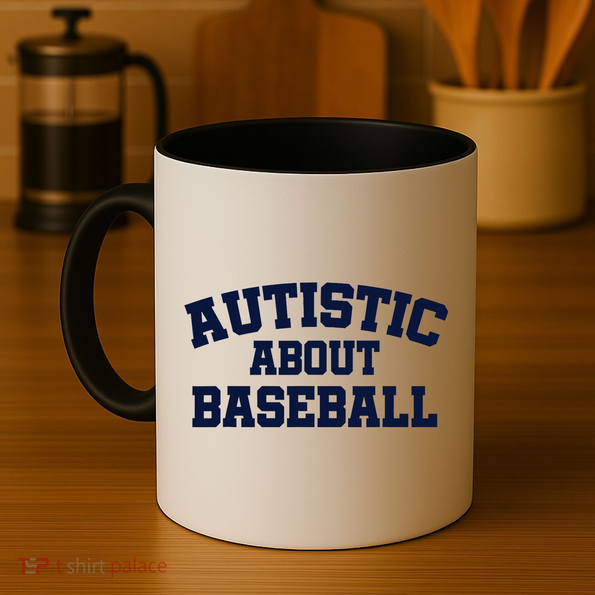 Autistic About Baseball Coffee Mug