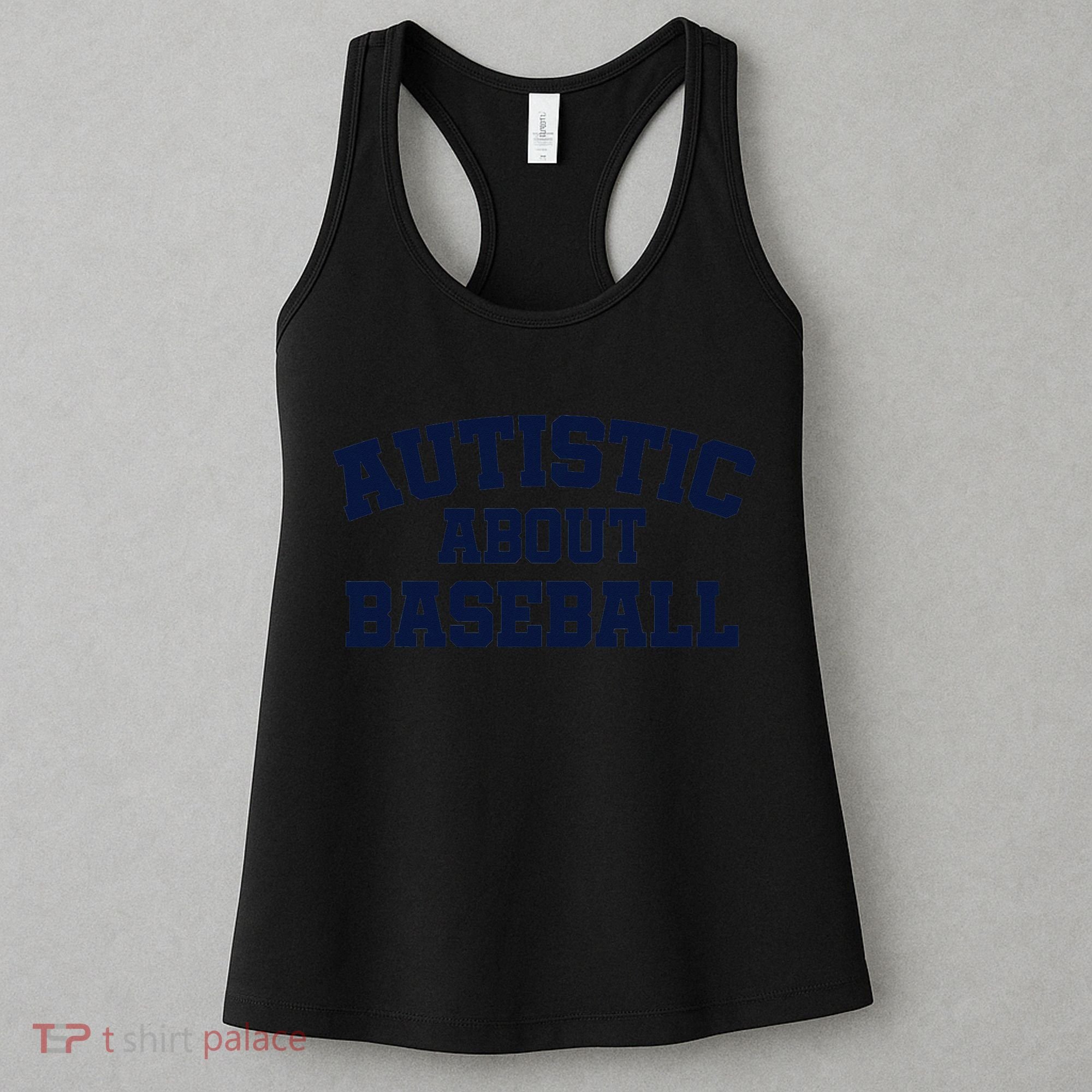 Autistic About Baseball Women's Tank Top