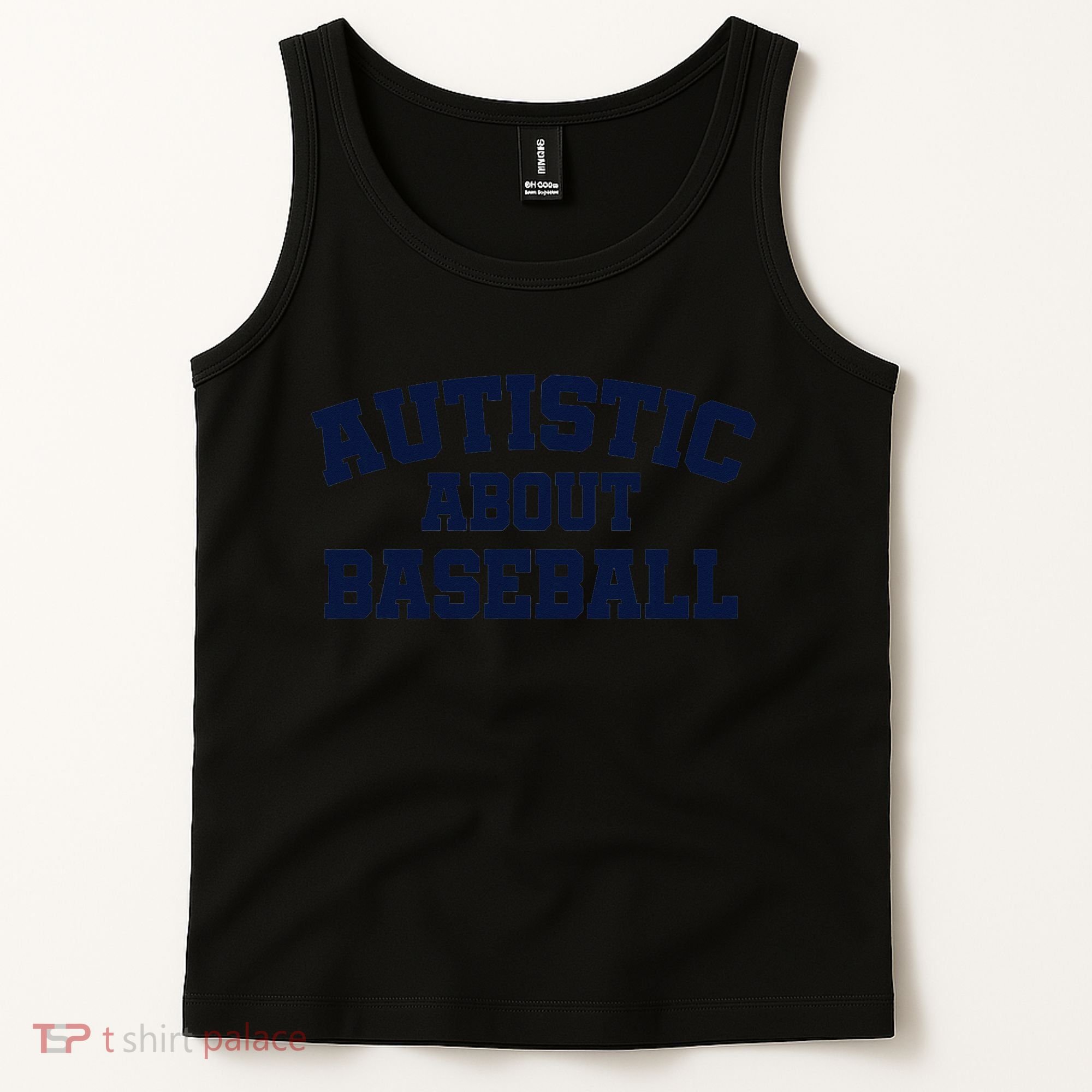 Autistic About Baseball Tank Top