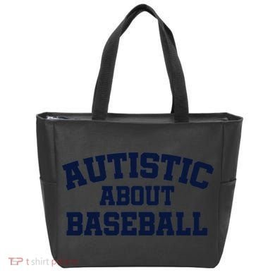 Autistic About Baseball Tote Bag