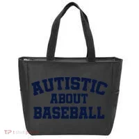 Autistic About Baseball Tote Bag thumb 0
