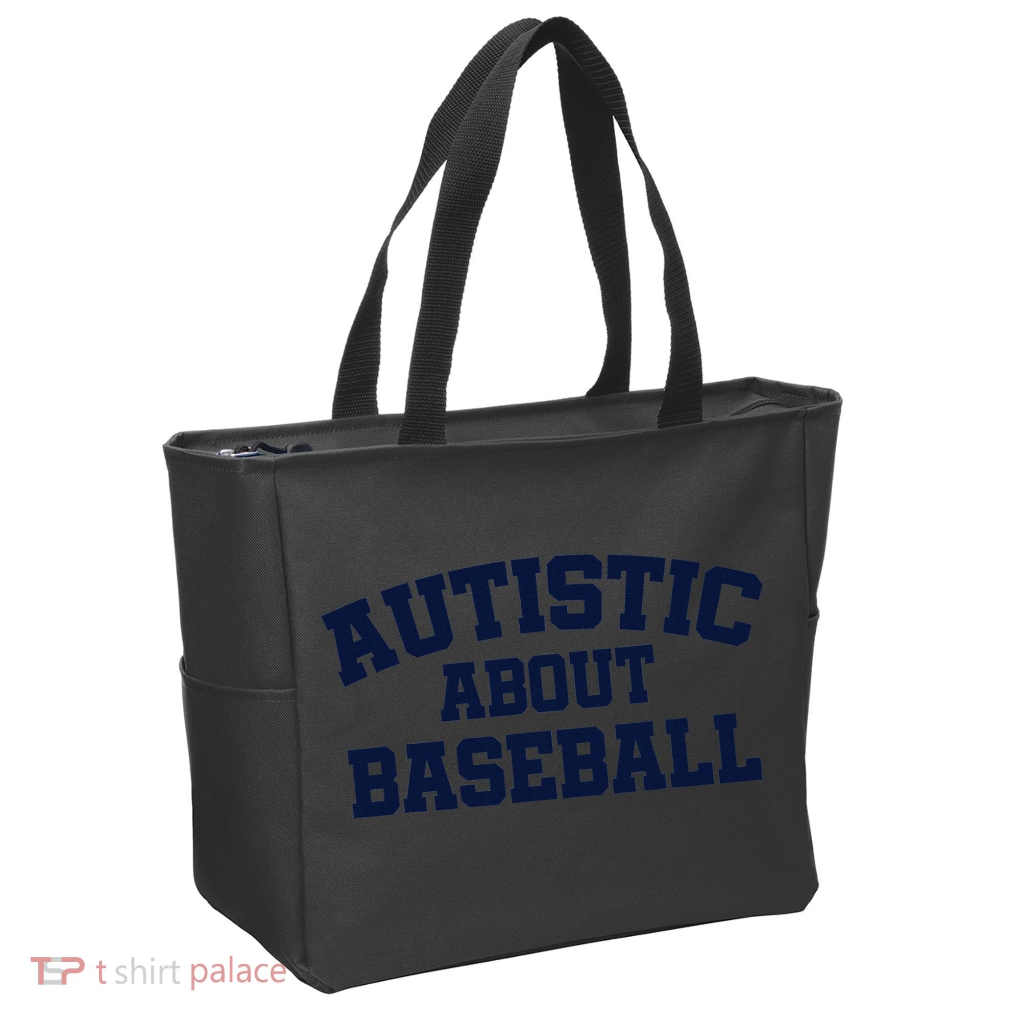 Autistic About Baseball Tote Bag