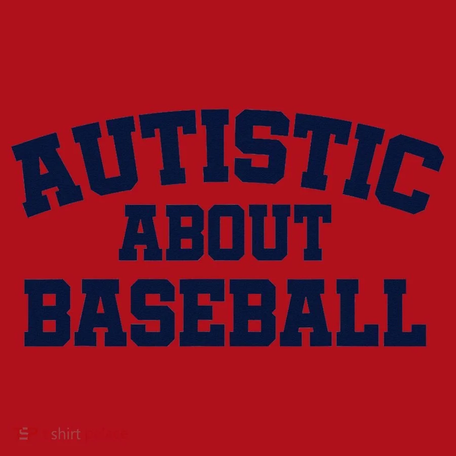 Autistic About Baseball Christmas Stocking