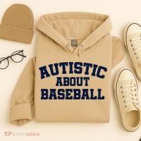 Autistic About Baseball Hoodie thumb 4