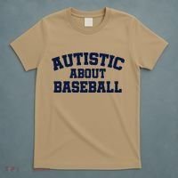 Autistic About Baseball T-Shirt thumb 5