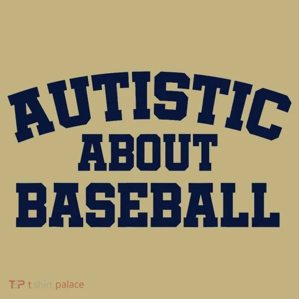 Autistic About Baseball Polo