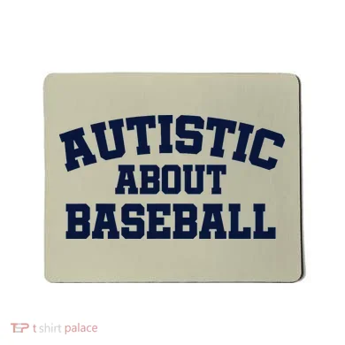 Autistic About Baseball Mousepad