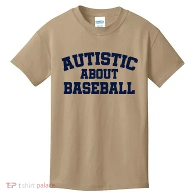 Autistic About Baseball Kids T-Shirt