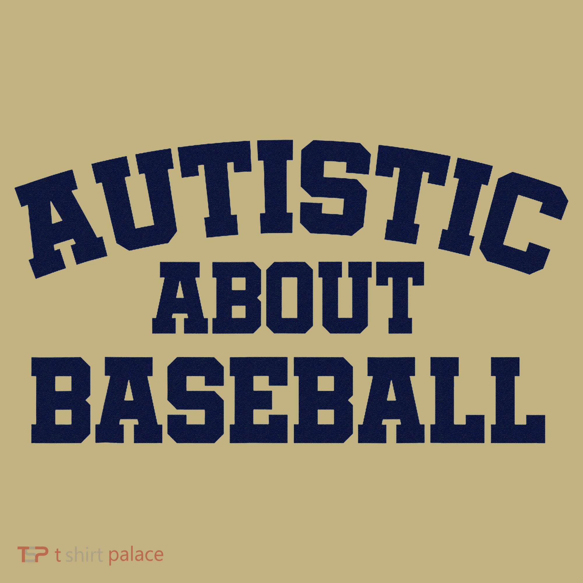 Autistic About Baseball Kids T-Shirt