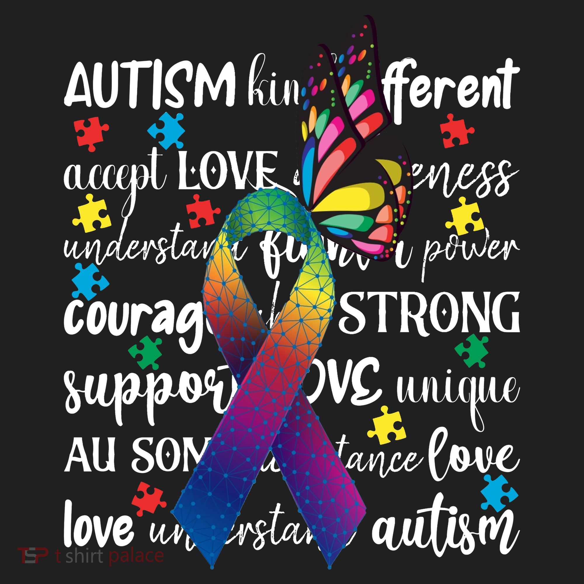 Autism Acceptance Butterfly Different Is Beautiful Women's Sweatshirt