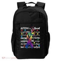 Autism Acceptance Butterfly Different Is Beautiful Backpack thumb 0