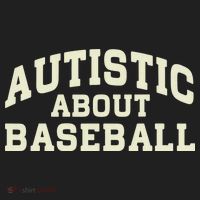 Autistic About Baseball Funny Baseball Lover Saying Quote Beanie thumb 2