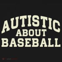 Autistic About Baseball Funny Baseball Lover Saying Quote Women's Hoodie thumb 2