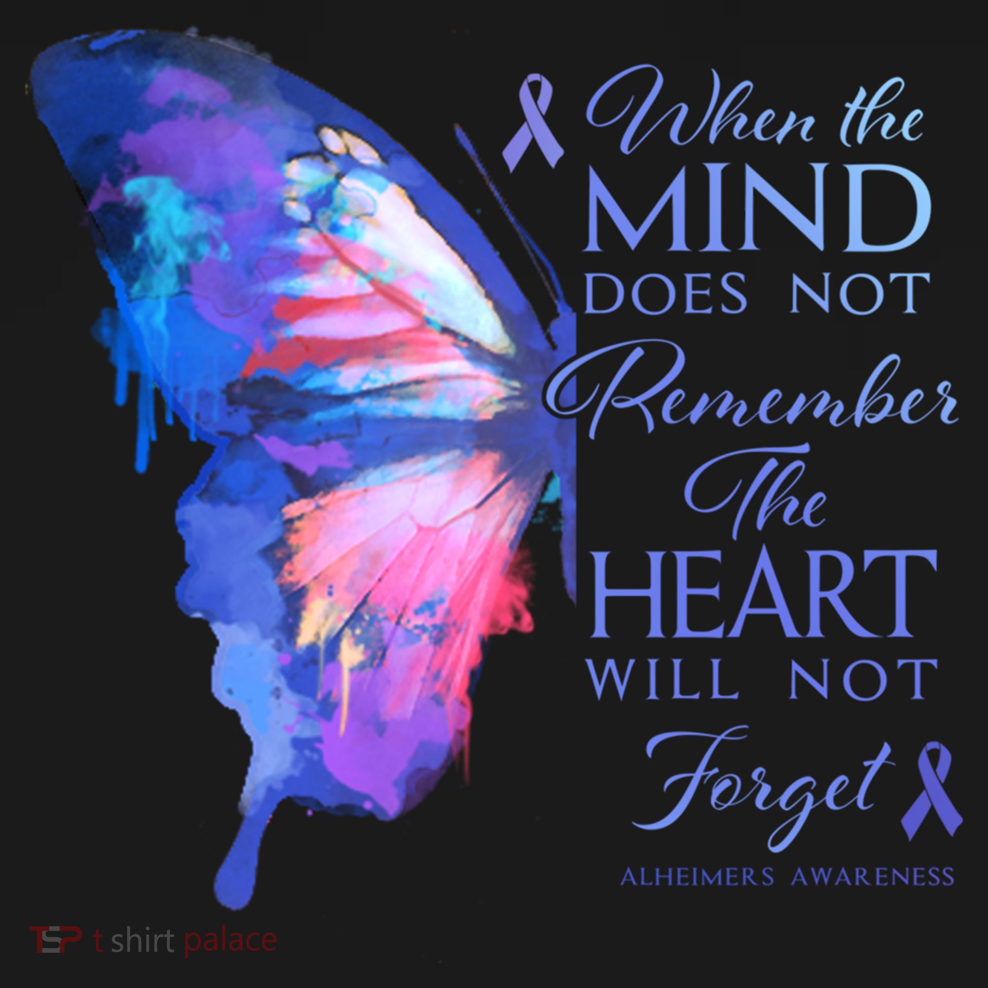 Alzheimers Awareness Butterfly The Heart Remembers Gift Women's Hoodie