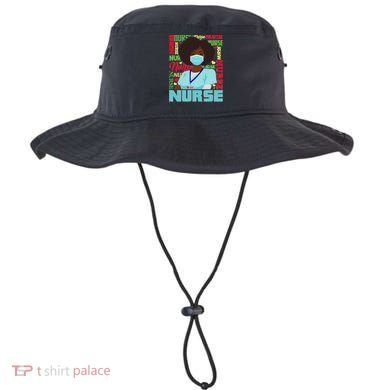 African American Black Nurse Bucket Hat