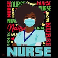 African American Black Nurse Women's Hoodie thumb 2