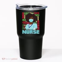 African American Black Nurse Tumbler thumb 0