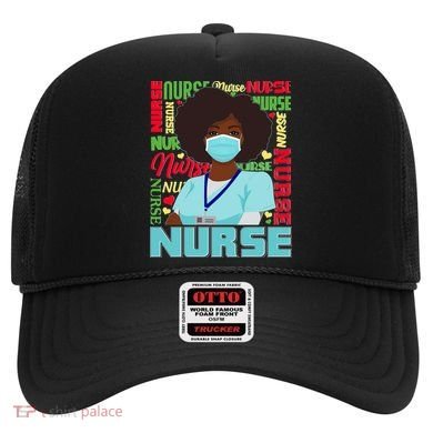 African American Black Nurse Hat