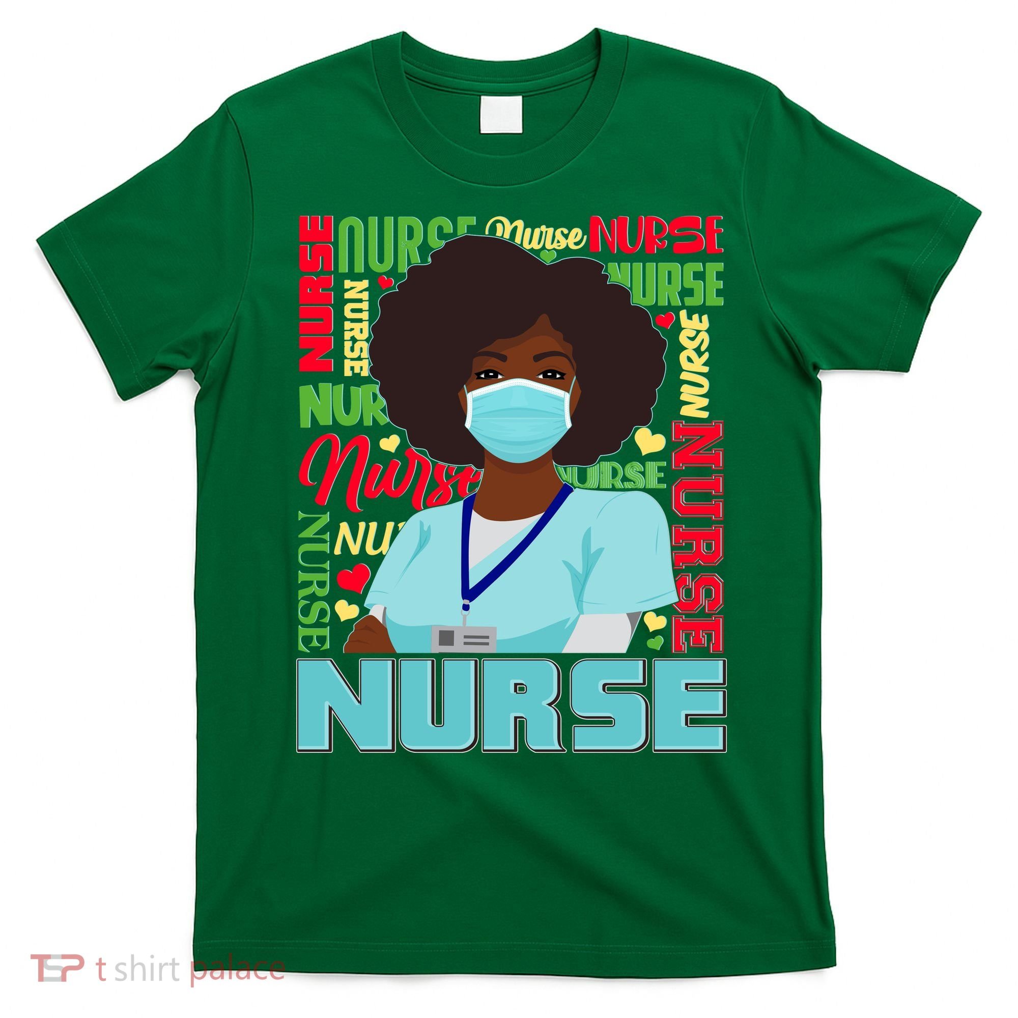 African American Black Nurse T-Shirt