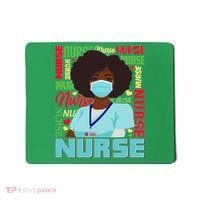 African American Black Nurse Mousepad thumb 0