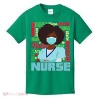 African American Black Nurse Kids T-Shirt thumb 0