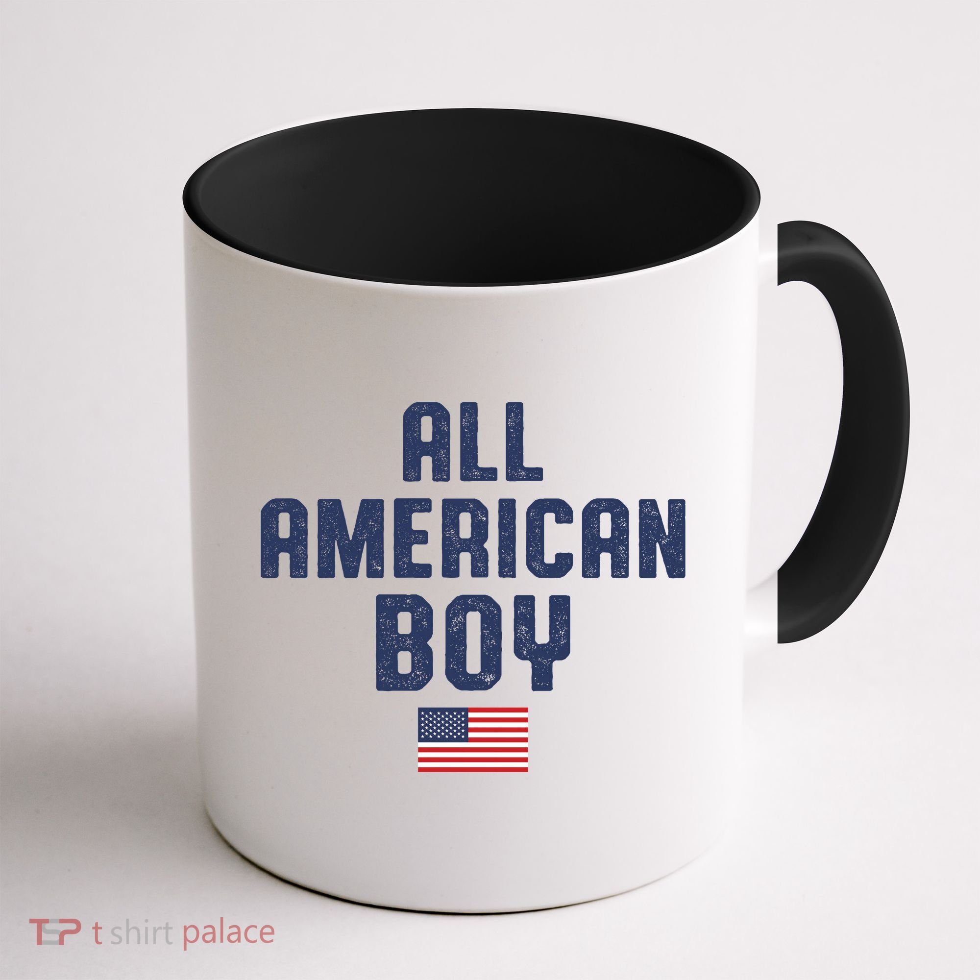 All American Boy USA Flag Coffee Mug