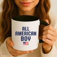 All American Boy USA Flag Coffee Mug thumb 3