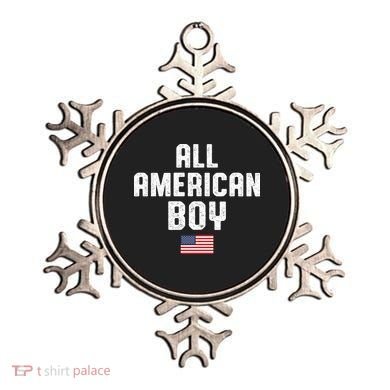 All American Boy USA Flag Ornament