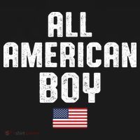 All American Boy USA Flag Ornament thumb 1