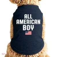 All American Boy USA Flag Doggie Tank thumb 0