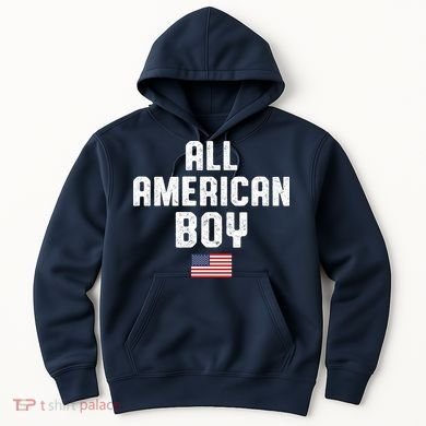 All American Boy USA Flag Hoodie