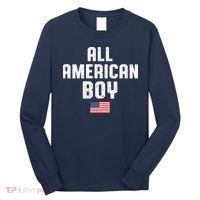 All American Boy USA Flag Long Sleeve Shirt thumb 0