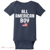 All American Boy USA Flag Baby Bodysuit thumb 0