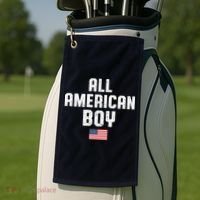 All American Boy USA Flag Golf Towel thumb 2