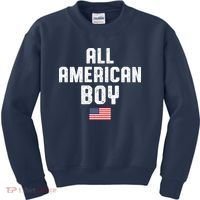 All American Boy USA Flag Kids Sweatshirt thumb 0